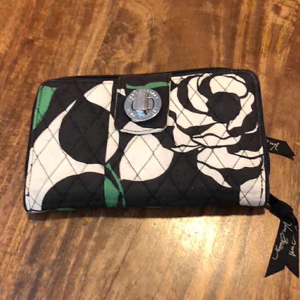 Vera Bradley Women's Cotton Turnlock Wallet